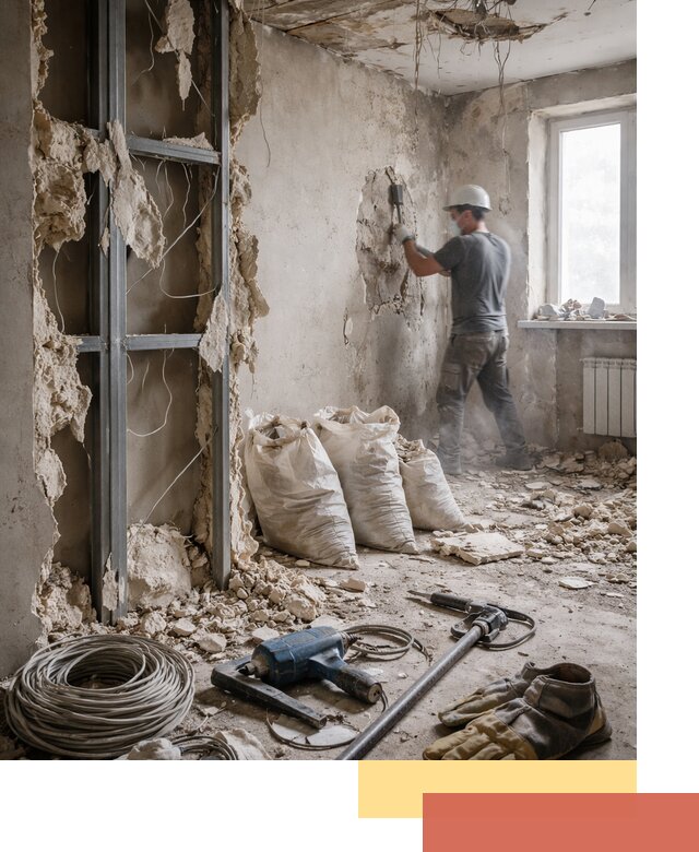 Профессиональный демонтаж зданий и конструкций в Прокопьевске