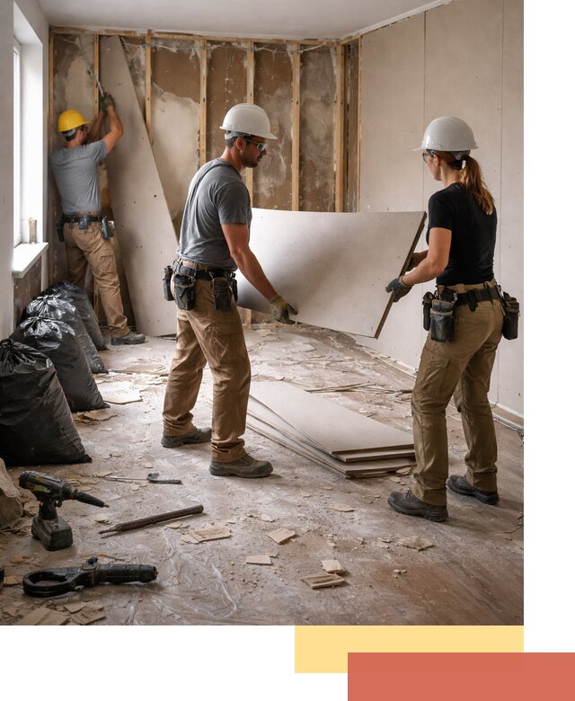 Демонтаж стеновых панелей в Прокопьевске быстро и аккуратно