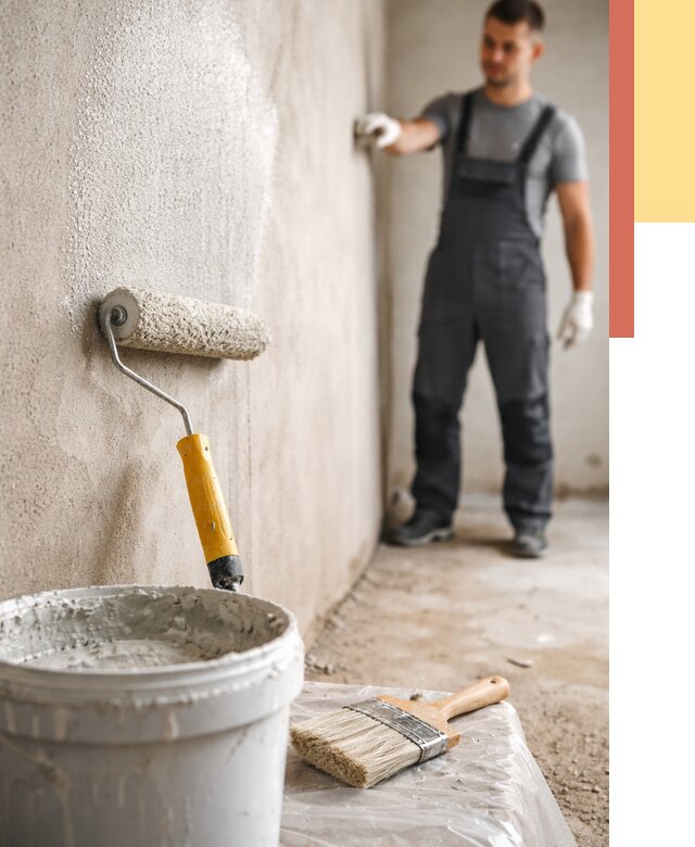 Нанесение бетоноконтакта на стены в Прокопьевске от 4342 руб. быстро и недорого | ОТДЕЛОЧНИК-Прк