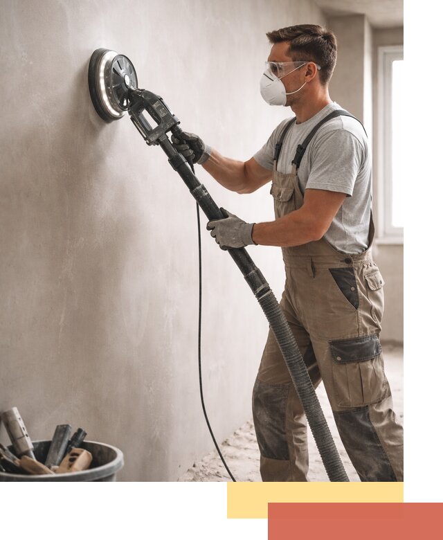 Профессиональная шлифовка стен в Прокопьевске быстро и качественно