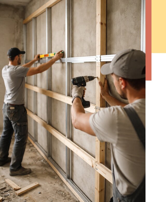 Устройство обрешетки под панели в Прокопьевске от 2171 руб. — монтаж под ключ | ОТДЕЛОЧНИК-Прк