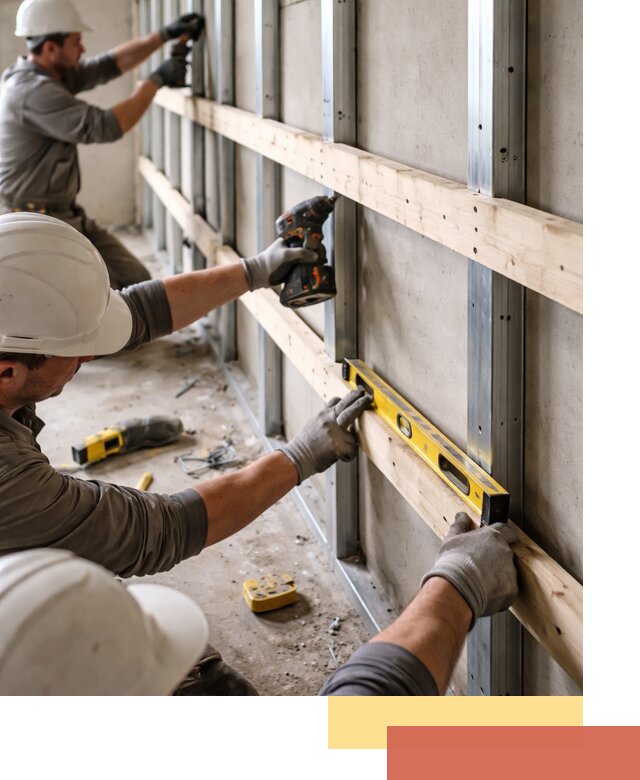 Устройство обрешетки под панели в Прокопьевске