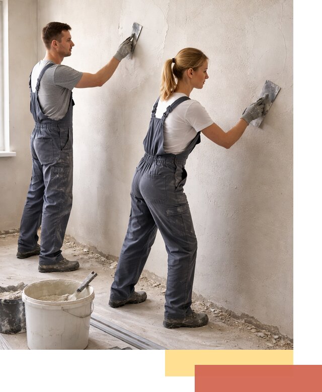 Штукатурка стен под обои в Прокопьевске профессионально и быстро