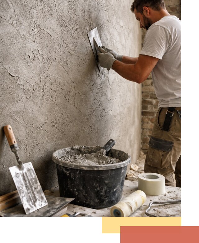 Декоративная штукатурка лофт в Прокопьевске — отделка стен и потолков