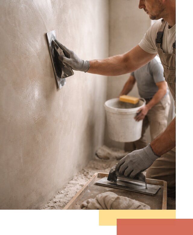 Нанесение марокканской штукатурки таделакт в Прокопьевске
