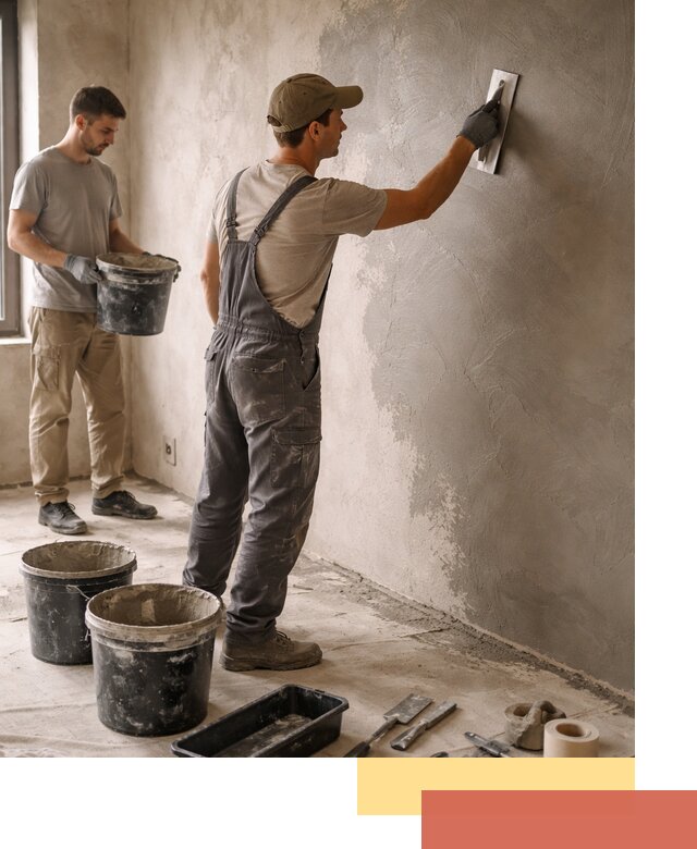 Нанесение микроцемента на стены в Прокопьевске качественно и быстро