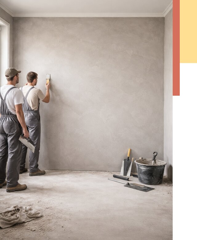 Микробетон на стены в Прокопьевске от 1292 руб. — нанесение и отделка | ОТДЕЛОЧНИК-Прк