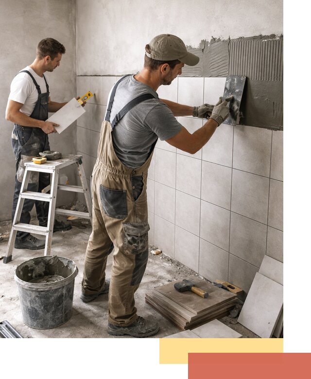 Укладка плитки на стены в Прокопьевске профессионально и надежно