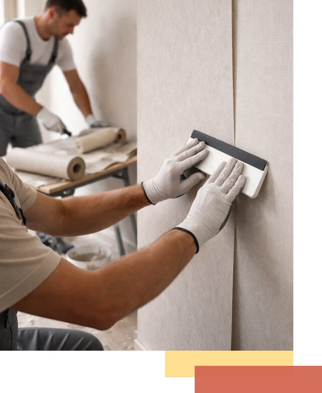 Поклейка обоев под покраску в Прокопьевске профессионально и быстро