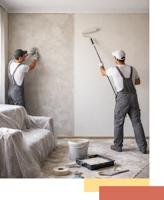 Покраска стен антивандальной краской в Прокопьевске