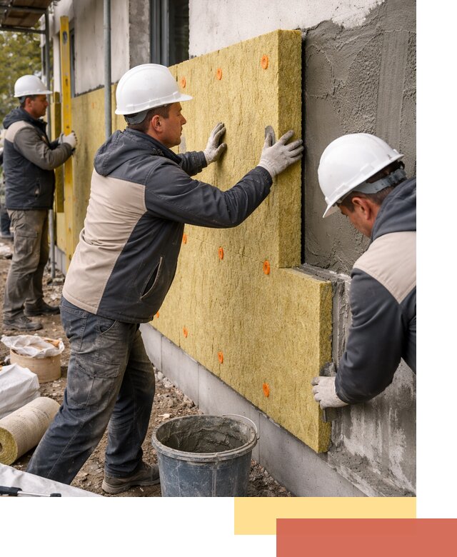 Утепление стен минватой в Прокопьевске — тепло и звукоизоляция