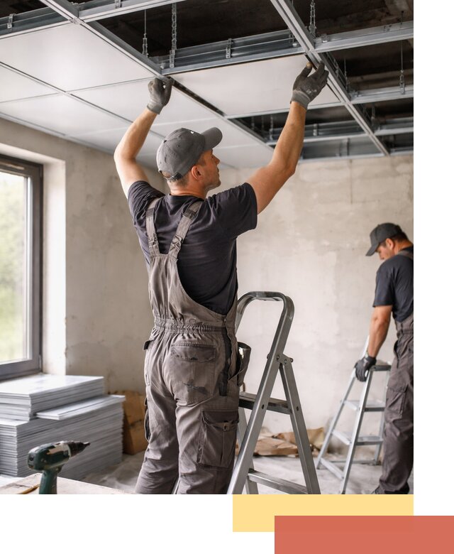 Монтаж кассетного потолка в Прокопьевске качественно и быстро