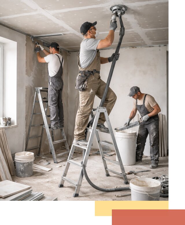 Ремонт потолка из гипсокартона в Прокопьевске: быстрый и качественный монтаж