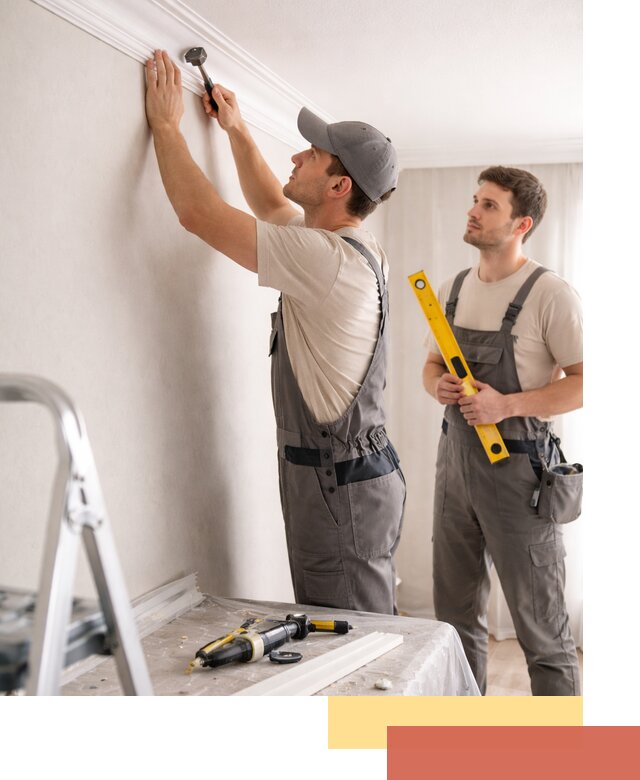 Монтаж потолочного плинтуса в Прокопьевске качественно и быстро