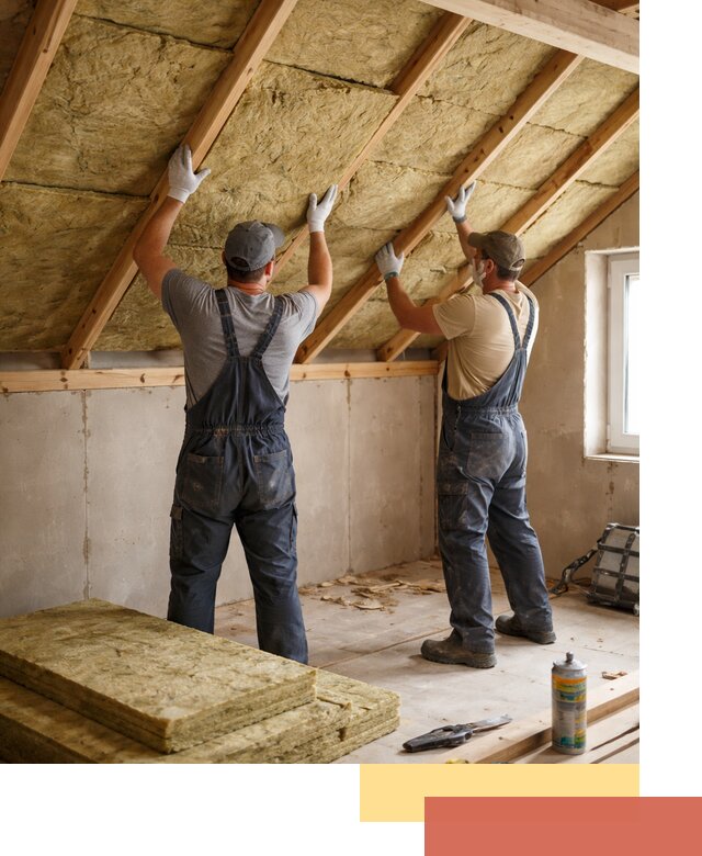 Утепление потолка минеральной ватой в Прокопьевске